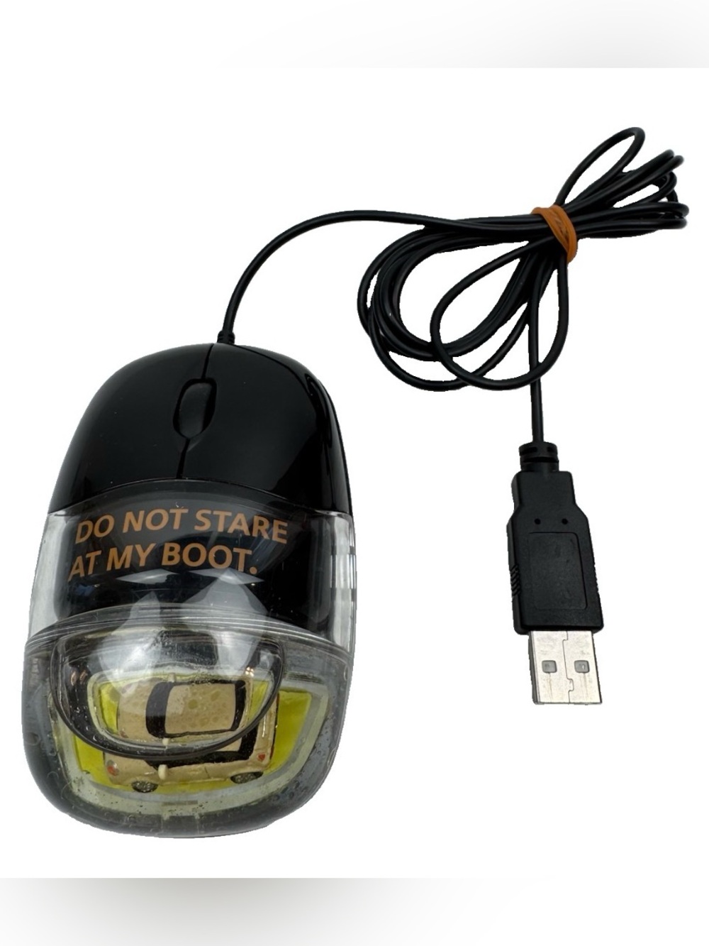 Vintage BMW MINI Cooper Aqua Mouse Floating White Car Y2K Tech Frutiger Aero USB